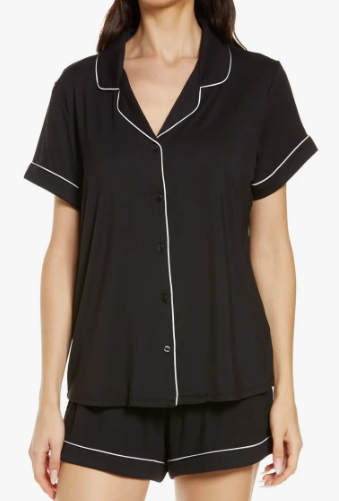 Conjunto de Pijama negra para dama Nordstrom