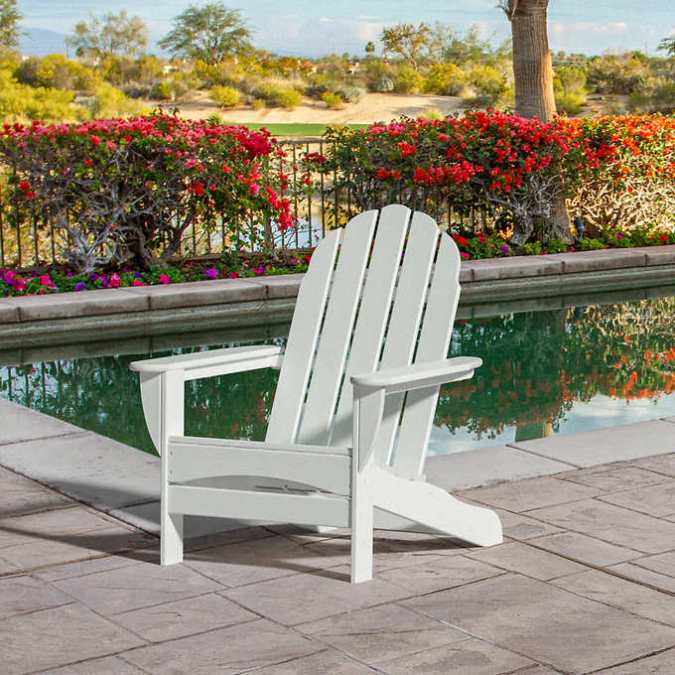 Silla de plástico para patio Polywood