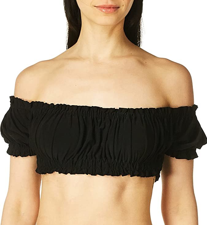 Strapless para dama negro Norma Kamali