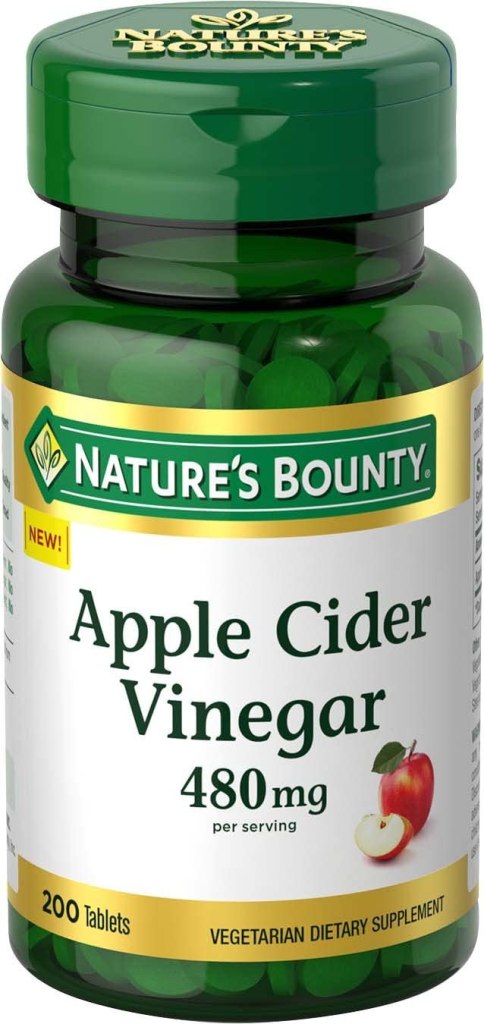 Suplemento de vinagre de manzana para adelgazar Nature’s Bounty