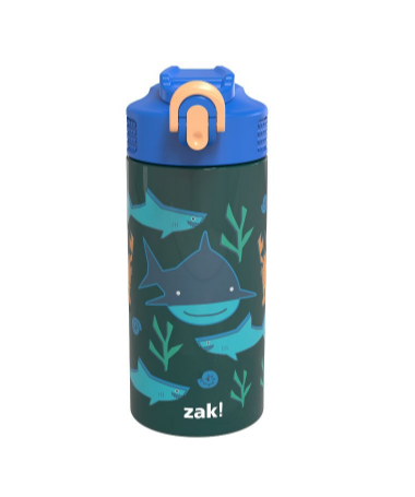 Termo para niños con diseño de tiburones de Zak Designs