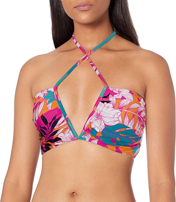 Top bañador para dama con estampado floral Seafolly