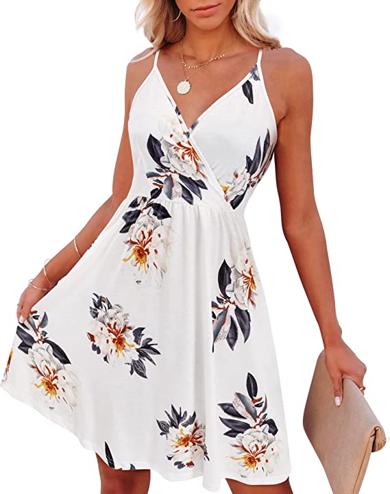 Vestido para dama con estampado de flores Votepretty