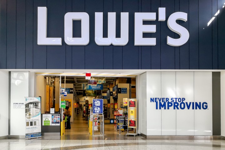 tienda lowes con productos en descuento