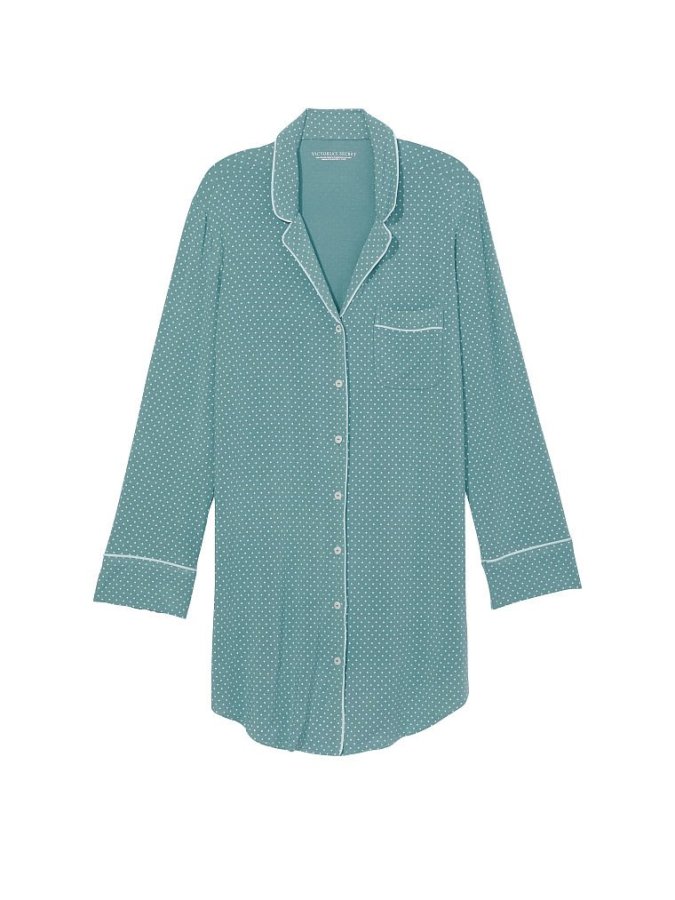 Camisa larga de botones para dormir Victoria’s Secret