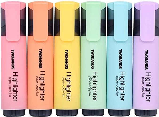 Juego de marcadores de colores pasteles Twohands - Descuento del 30%