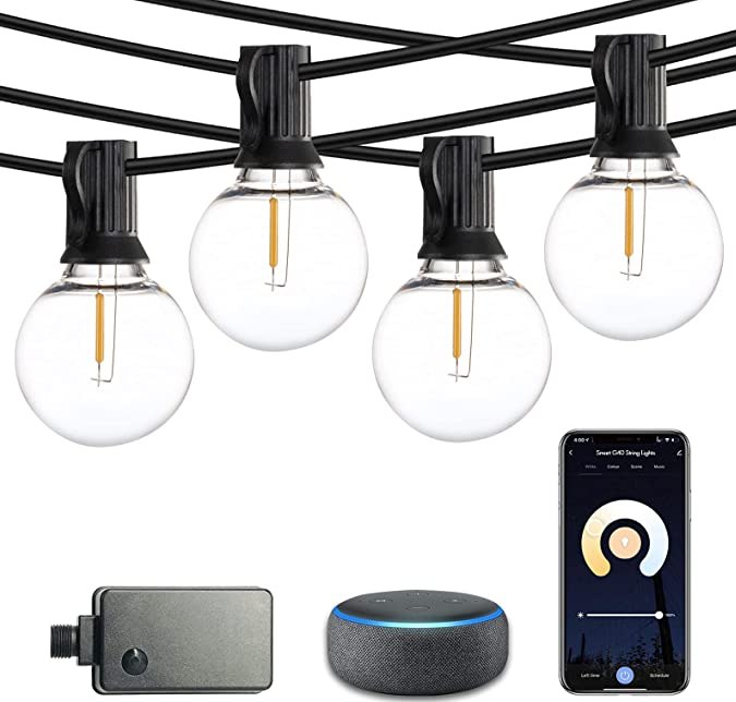 luces exteriores inteligentes