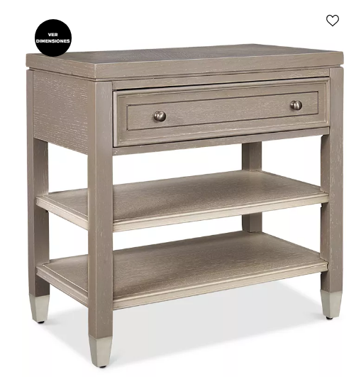 Mesa de apoyo de madera Kelly Ripa Kendall – Ahorra 70%