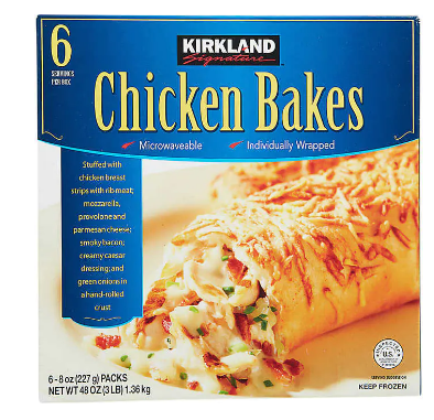 Paquete de Enrollados de pollo Kirkland Signature