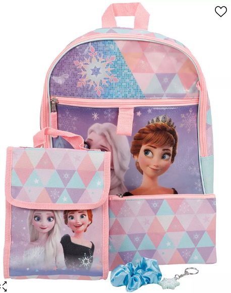 Set de morral para niñas de Frozen Bioworld: