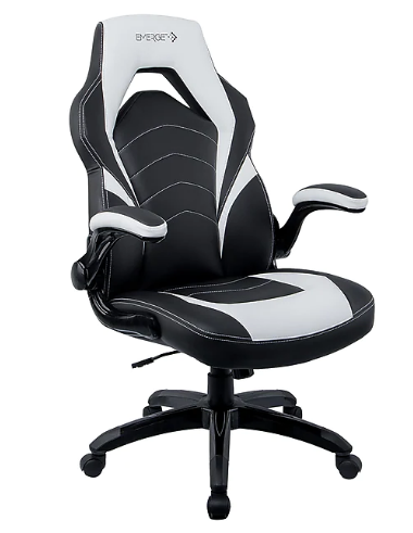 Silla de escritorio gamer con recubrimiento en piel Staples Emerge Vortex