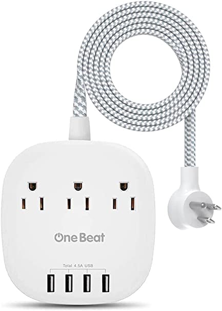 Toma eléctrica múltiple con puertos USB One Beat
