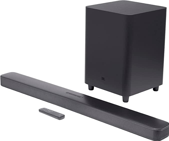 Barra de sonido inalámbrica con bajo JBL
