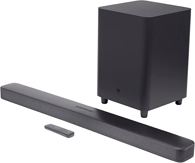 Barra de sonido inalámbrica con bajo JBL