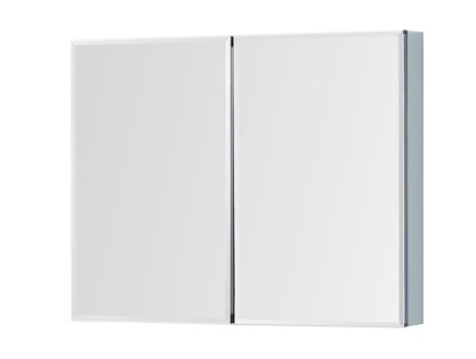 Espejo para baño rectangular con estante interno para medicinas Ove Decors