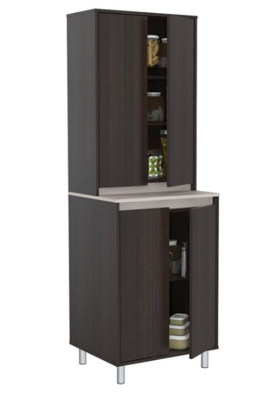 Mueble alto organizador de 4 puertas Inval