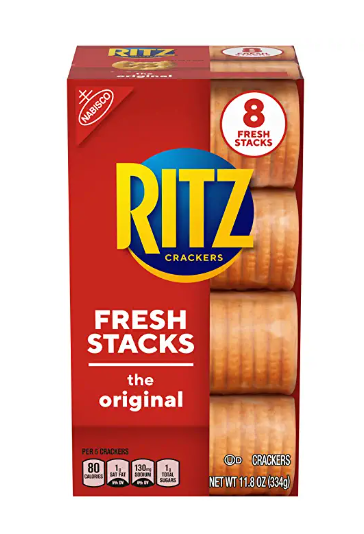Paquete de galletas crocantes Ritz