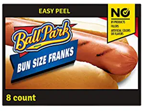 Paquete de salchichas para perros calientes Ball Park