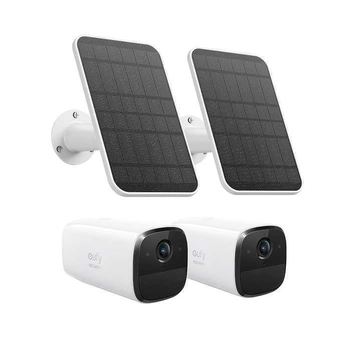 Set de cámaras de seguridad con paneles solares Eufy