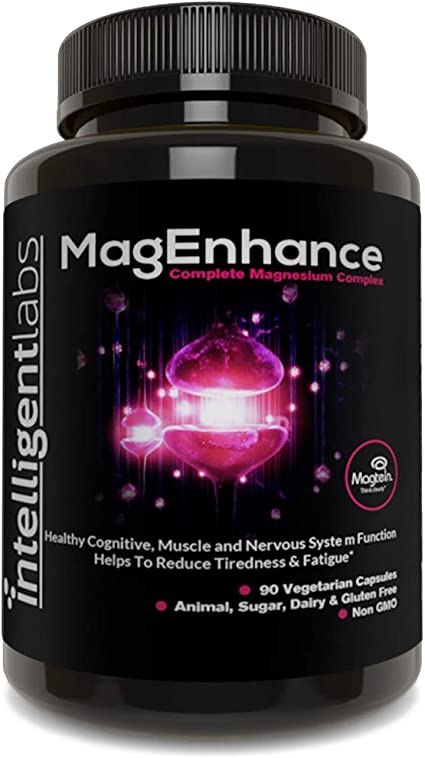 Suplemento a base de magnesio para reducir el estrés y la ansiedad Intelligent Labs MagEnhance