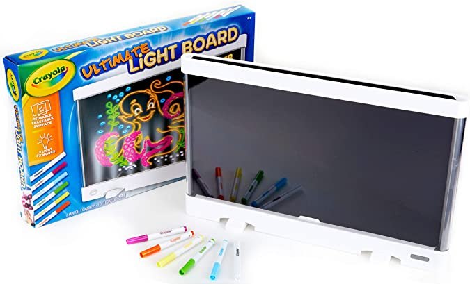 Tablero para dibujos con luz Crayola