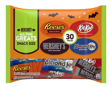 Chocolates Hershey’s para Dulce o Truco en Halloween