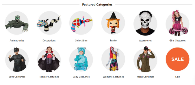 Consigue decoración, accesorios, juguetes y disfraces en Spirit Halloween