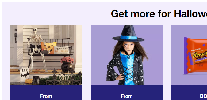 Decoración para el hogar y el jardín, disfraces y dulces para Halloween en Target