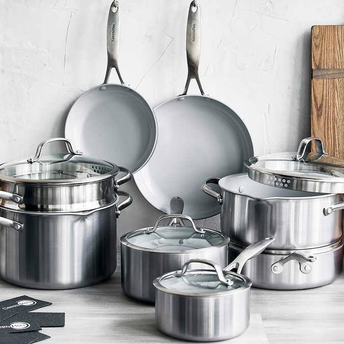 Batería de cocina de 13 piezas GreenPan