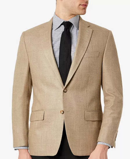 Blazer para caballeros marrón claro de corte deportivo Ralph Lauren