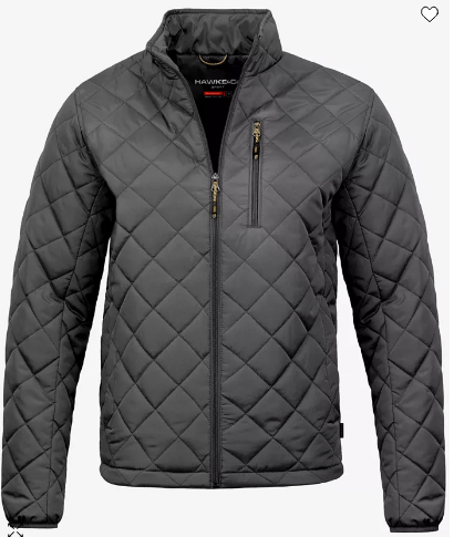 Chaqueta oscura para hombre de tipo acolchada Hawke & Co.