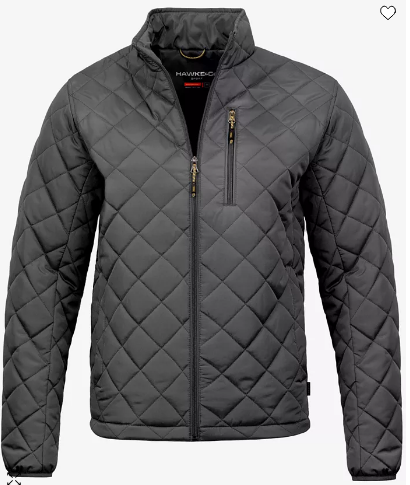 Chaqueta oscura para hombre de tipo acolchada Hawke & Co.