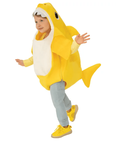 Disfraz de tiburón bebé de Baby Shark Pinkfong