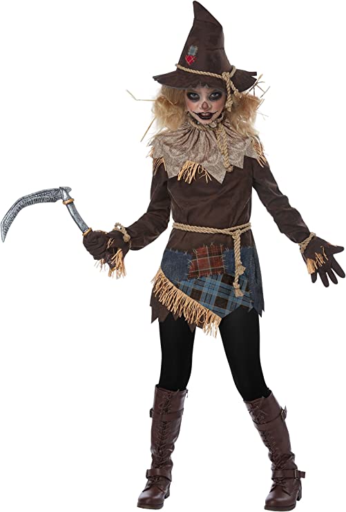 Disfraz para niña de espantapájaros California Costume