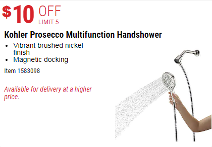 Ducha de baño multifunción Kohler