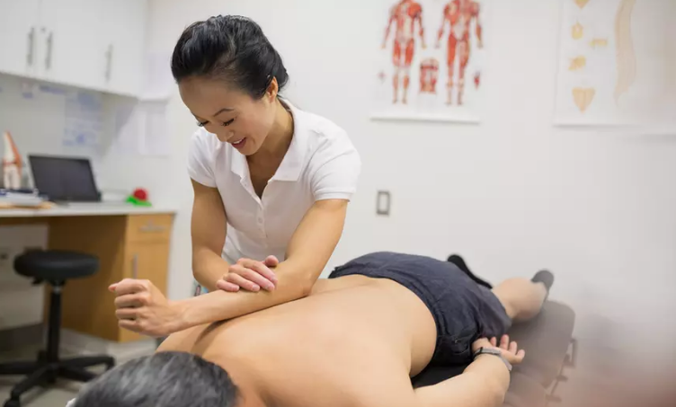 Masaje relajante en Lika Massage en Nueva York