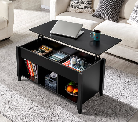 Mesa de sala con base superior movible Alden Design