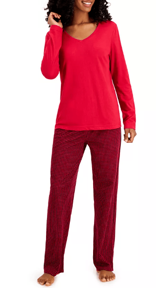 pijama manga larga de mujer
