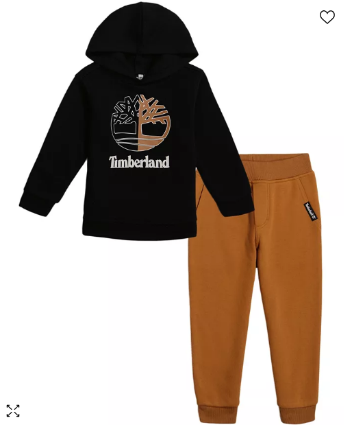 Conjunto para niños de suéter y pantalón Timberland
