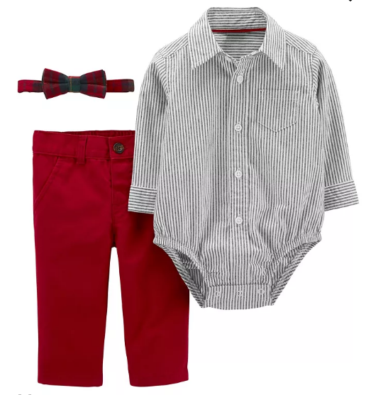 Conjunto para niños pequeños de 3 piezas Carter’s