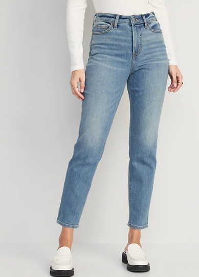 High-Waisted-Straight-Built-In-Warm-Ankle-Jeans-for-Women-de-OG