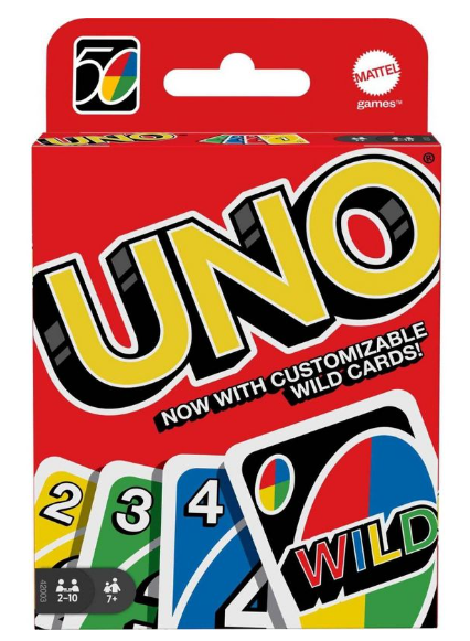 Juego de cartas de mesa Uno Mattel 