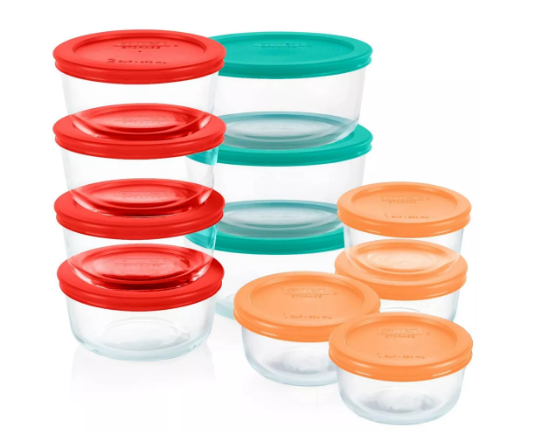 Juego de contenedores de Pyrex – Ahorra 56%