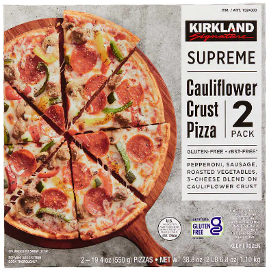 Paquete de pizzas congeladas de tamaño grande Kirkland Signature