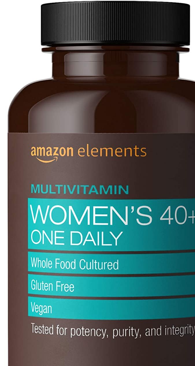 Pastillas multivitamínicas para mujeres mayores de 40 años Amazon Elements