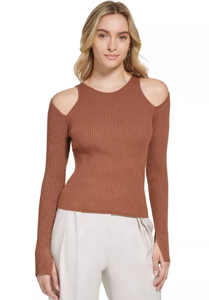 X-Fit-Shoulder-Cutout-Sweater-de-Calvin-Klein