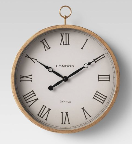 Reloj de pared circular Threshold