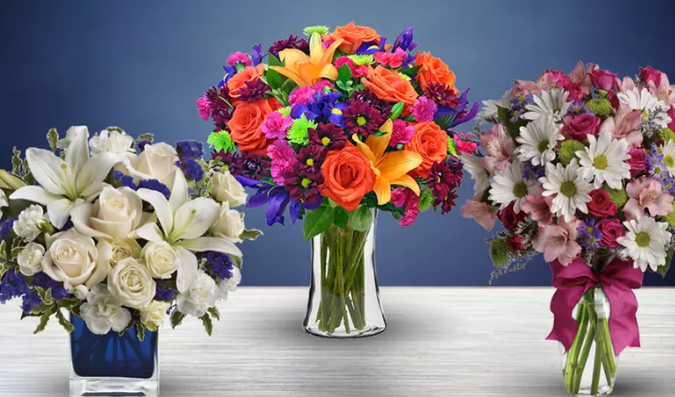 Consigue un ramo de flores valorado en $30 con
