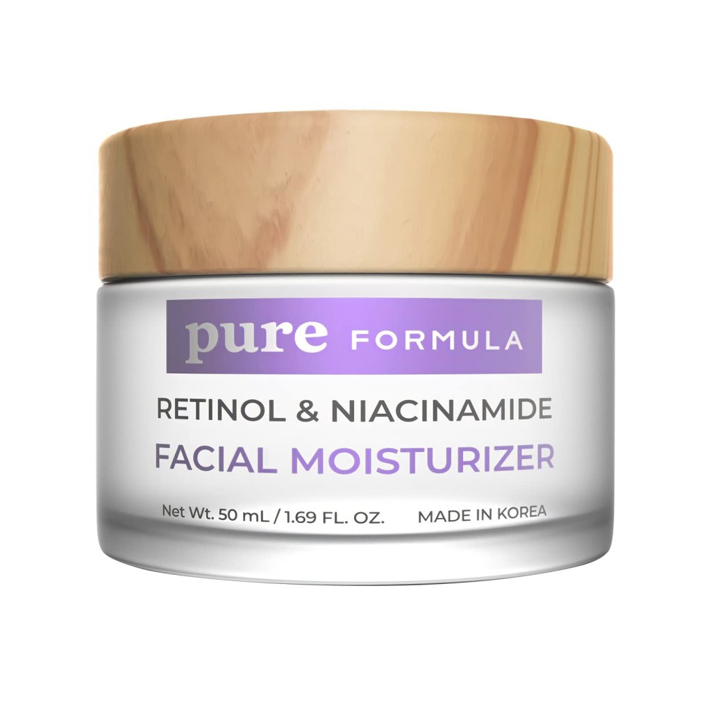 Crema facial con niacinamida y retinol Pure Formula