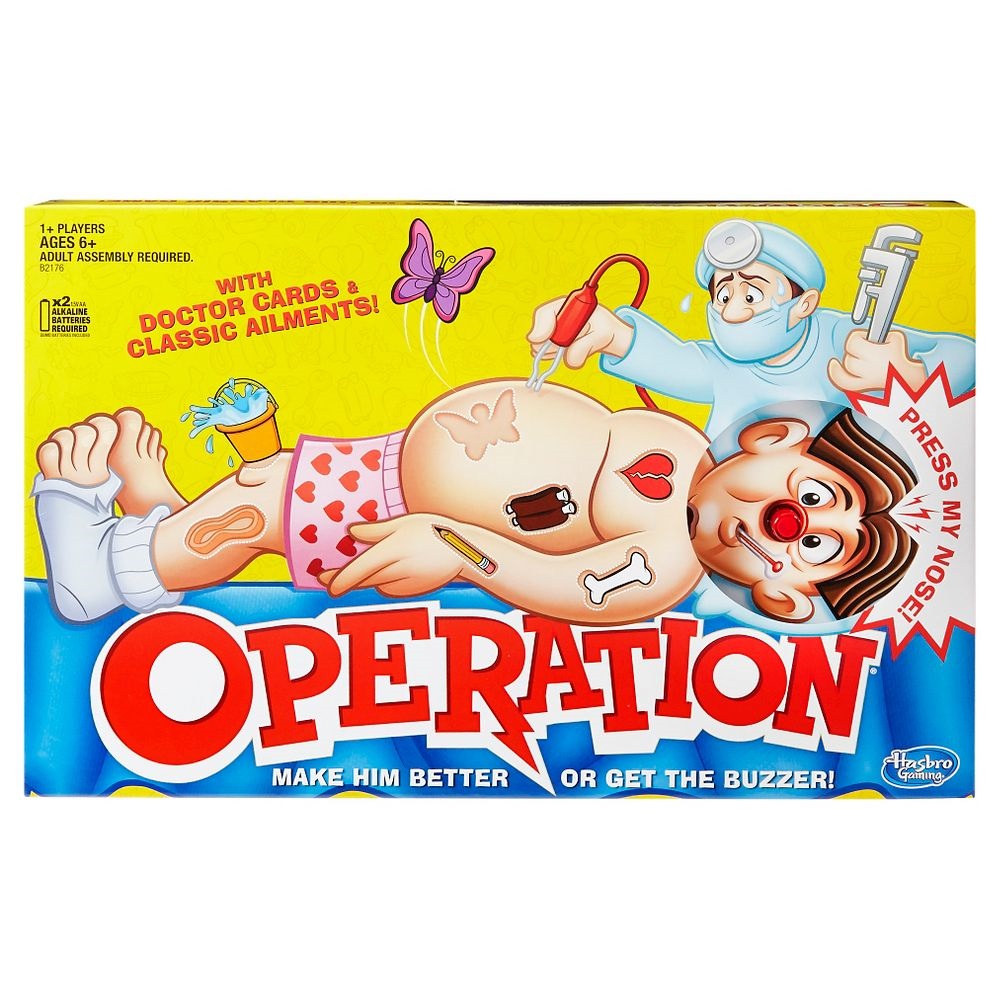 Juego de mesa de operación Hasbro